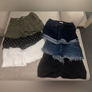 Collection of women’s shorts size 4/6